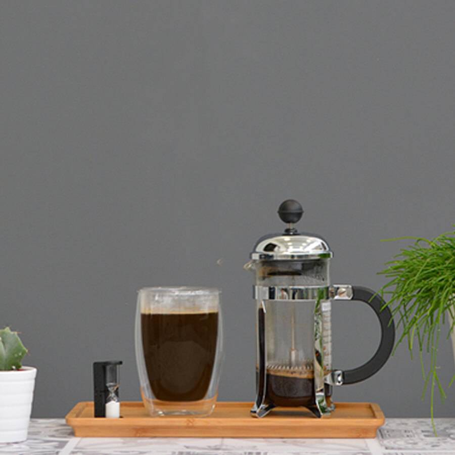 French Press Coffee Maker 4 Level Filtration Coffee Percolator Pot