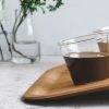 Nonslip tray for coffee and beverages