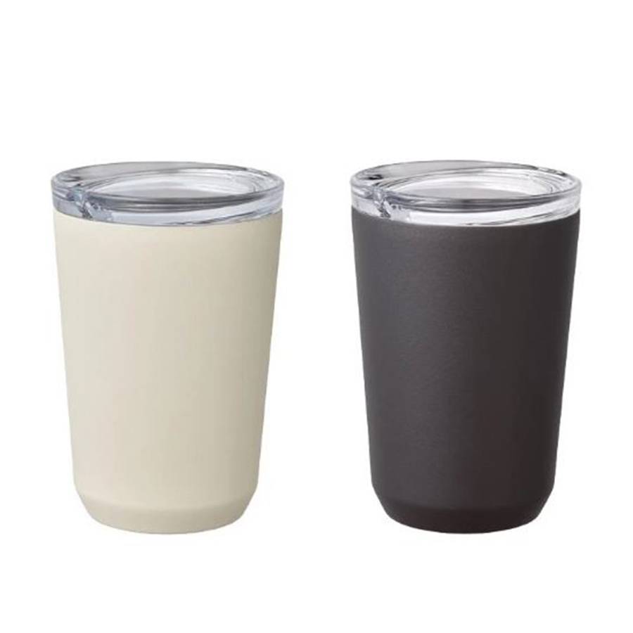 KINTO OCT Tazza Da Caffè 300 Ml - Made In Japan, Design Ottagonale Bianco