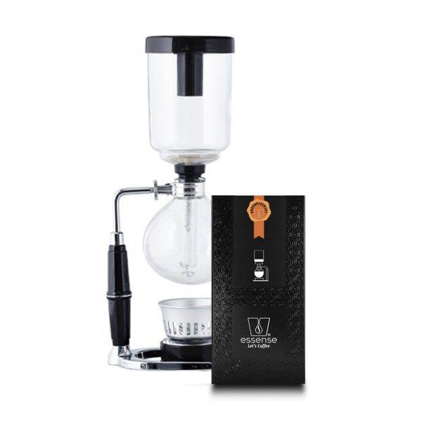 Syphon kit with coffee
