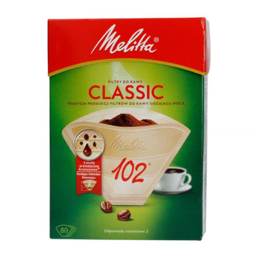from Germany Melitta Original Coffee Filters No 2 Natural Brown  80 pc 