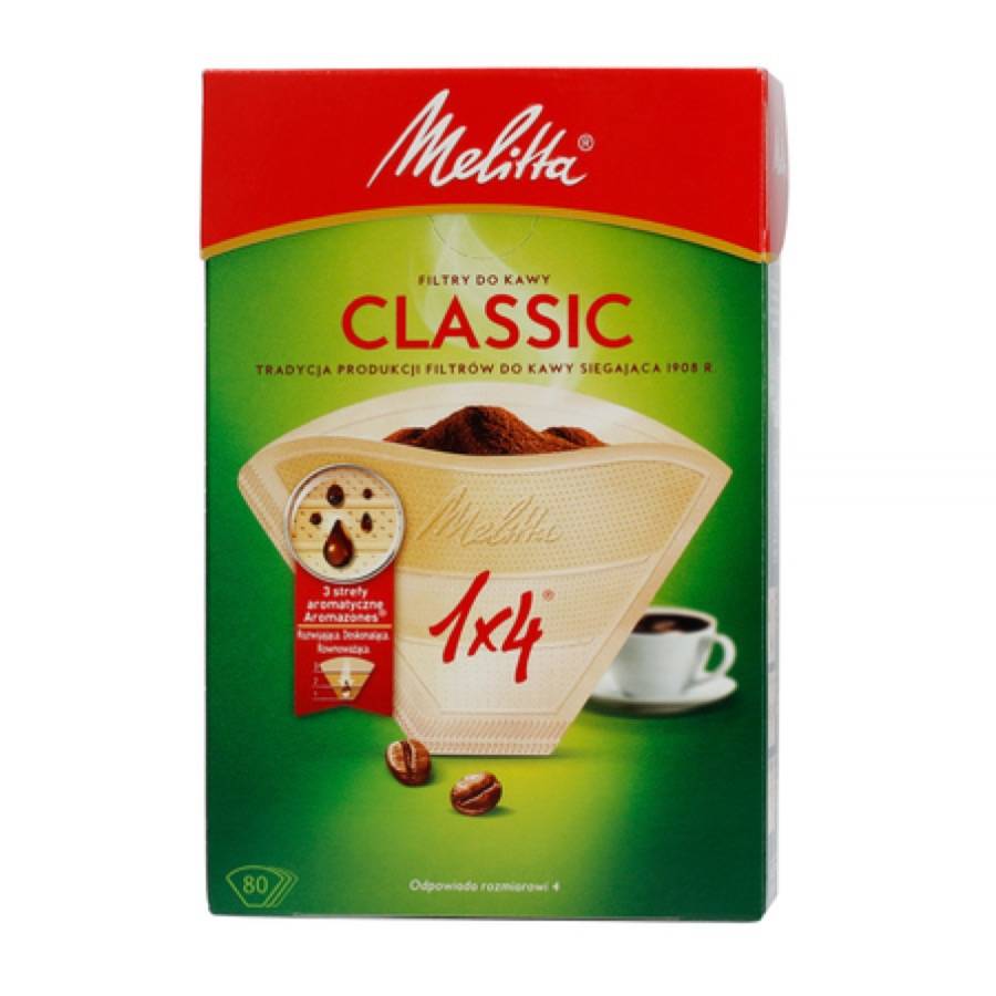 Melitta véritable GOURMET 1 x 4 Filtres à café Aromapor Plus Type Pack de 640 